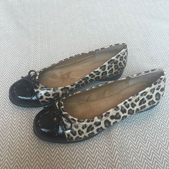 Aerosoles Becca Leopard Ballet Flats size 7 - Picture 1 of 5